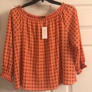 Banana republic off shoulder shirt